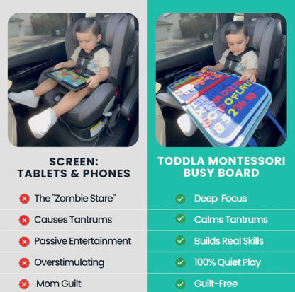 Toddla™ Montessori Busy Board