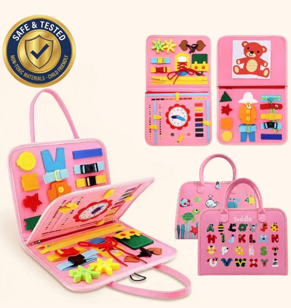 Toddla™ Montessori Busy Board
