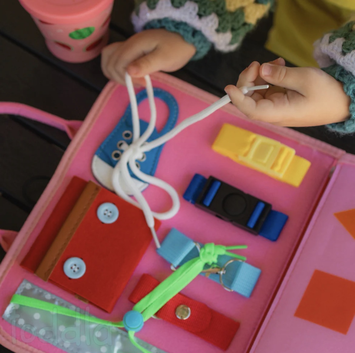 Toddla™ Montessori Busy Board