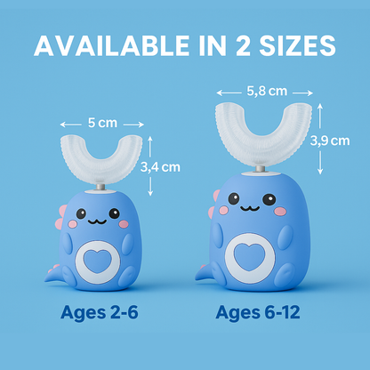 Toddla™ U-Shaped 360º Ultrasonic Toothbrush